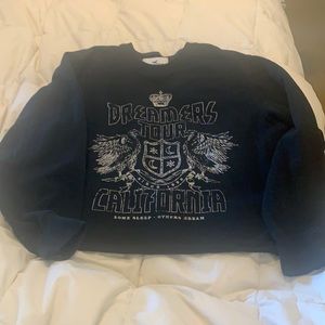 Cut off sweatshirt, cool band look, like new